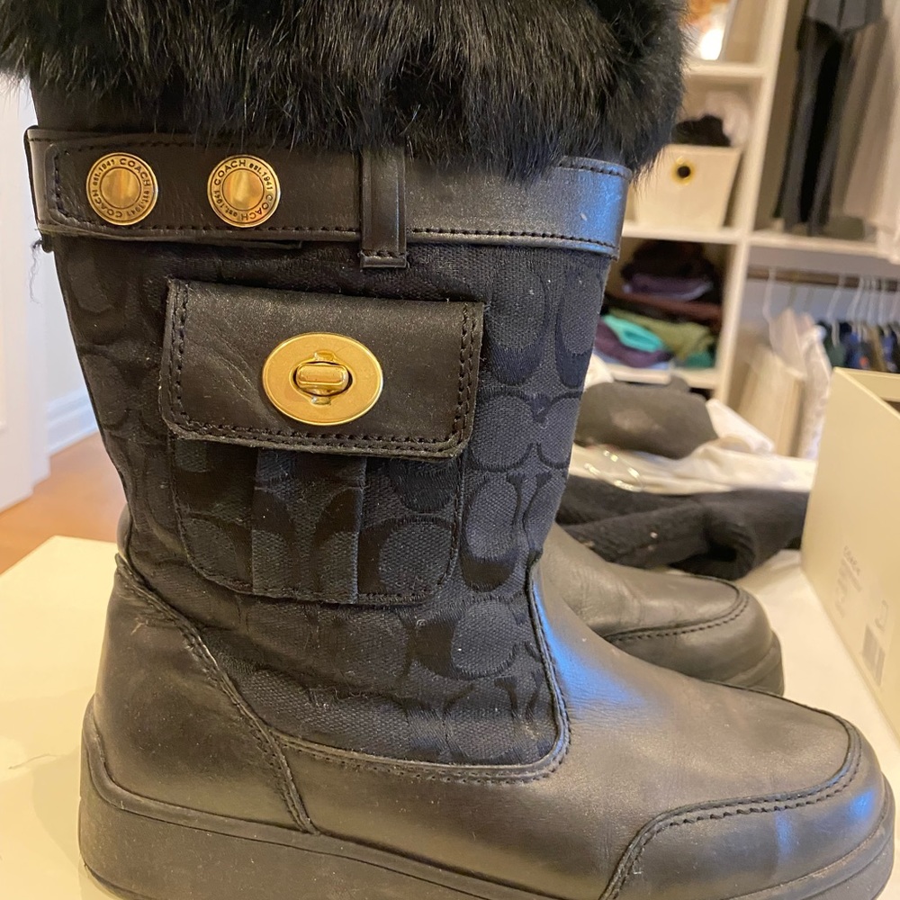 coach winter boots